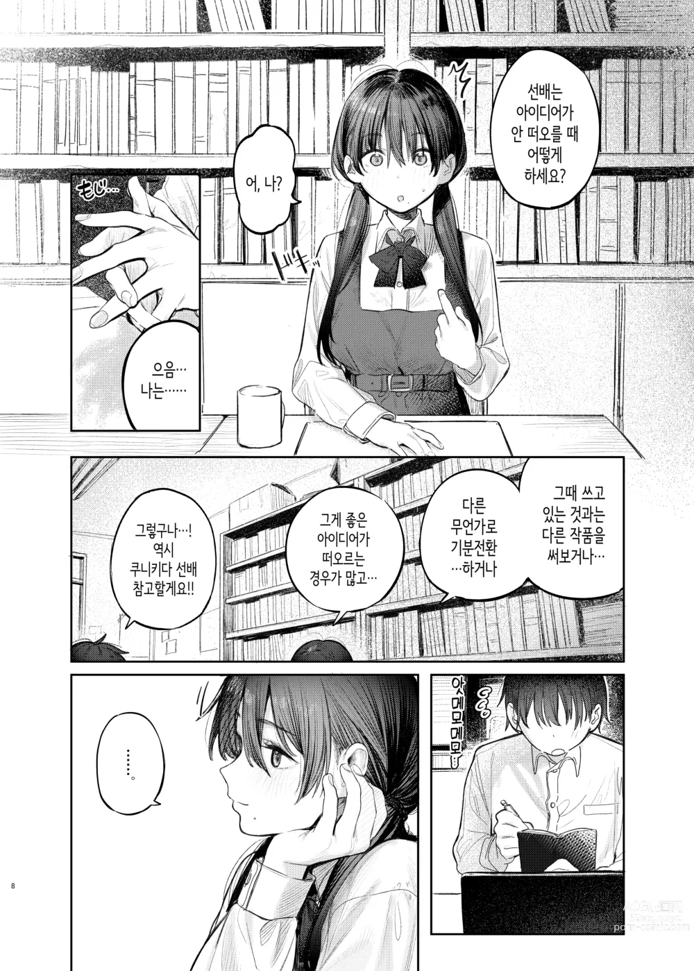 Page 8 of doujinshi 쿠니키다 선배의 비밀