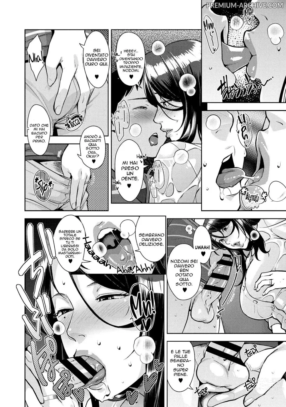 Page 8 of manga Preso dalla Pioggia