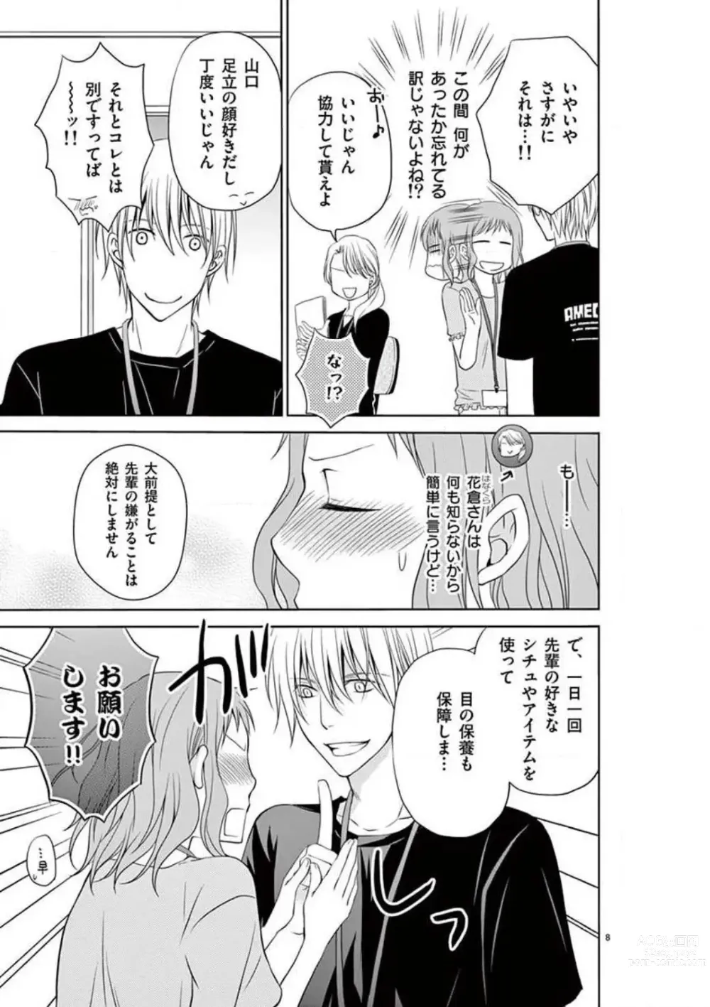 Page 36 of manga Senpai Gentei no Kedamonodesukara 〜 Kanshō-yō Ikemen no Hotobashiru Aijō〜 1-4