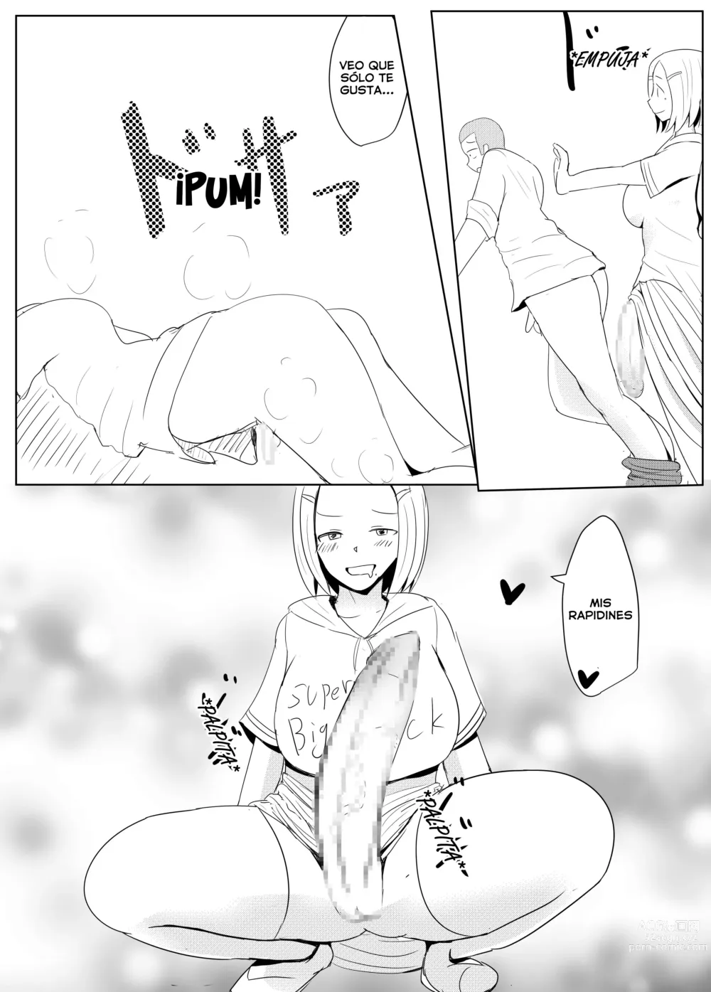 Page 45 of doujinshi Diario de Apareamiento de Yarichin Futanarikko Edición JK Parte 2