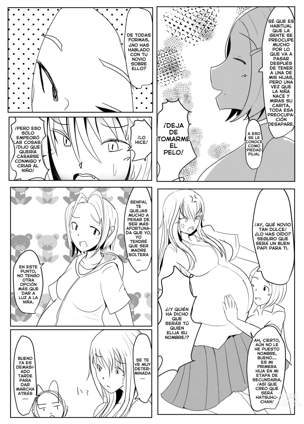 Page 8 of doujinshi Diario de Apareamiento de Yarichin Futanarikko Edición JK Parte 2