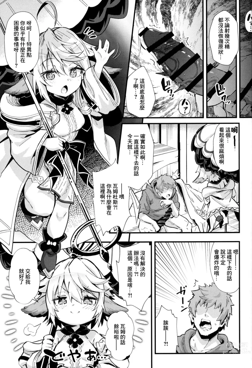 Page 2 of doujinshi Rokuryuu Tougi Ao