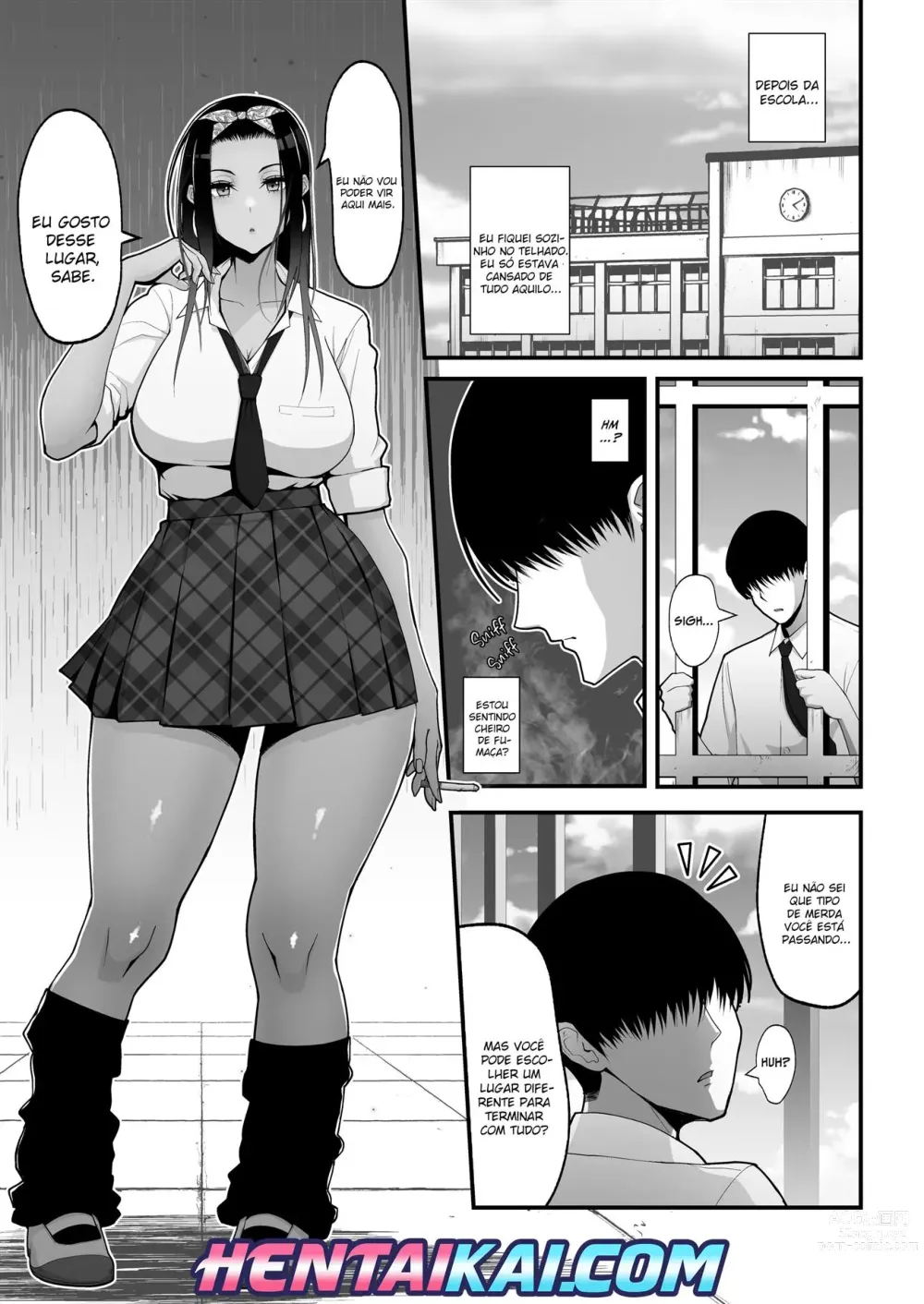 Page 2 of doujinshi Romance com uma Gyaru amigável com Otakus