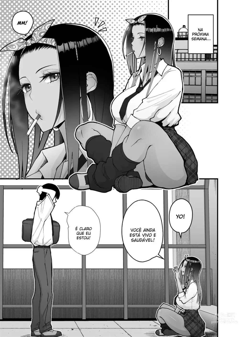 Page 8 of doujinshi Romance com uma Gyaru amigável com Otakus
