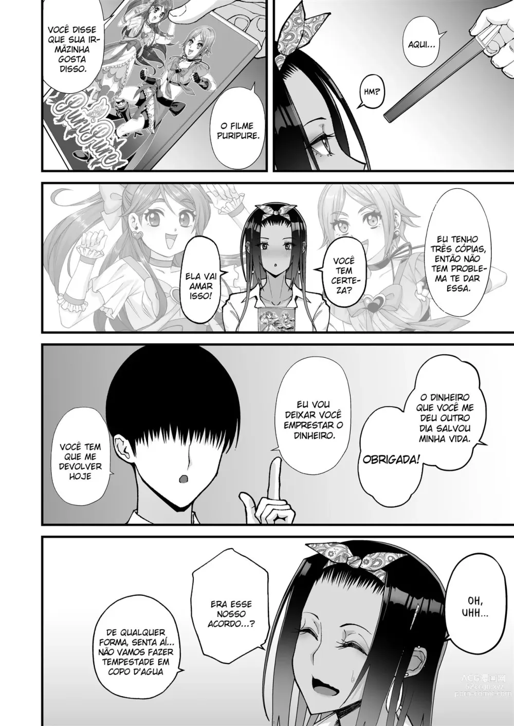 Page 9 of doujinshi Romance com uma Gyaru amigável com Otakus