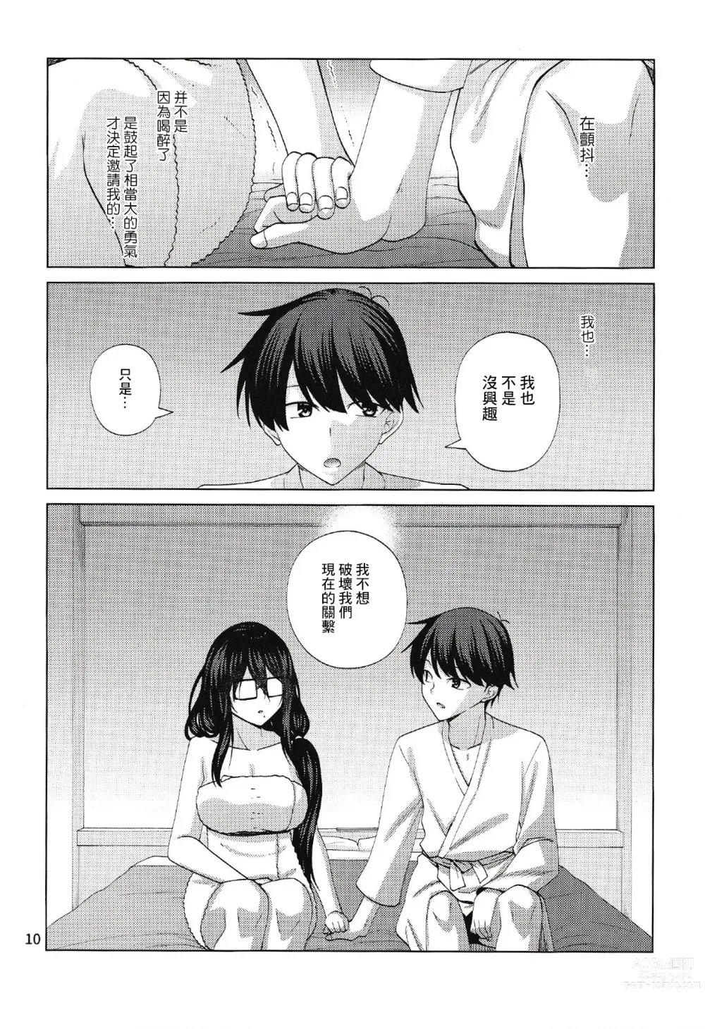 Page 9 of doujinshi Yuube wa Otanoshimi deshita ne