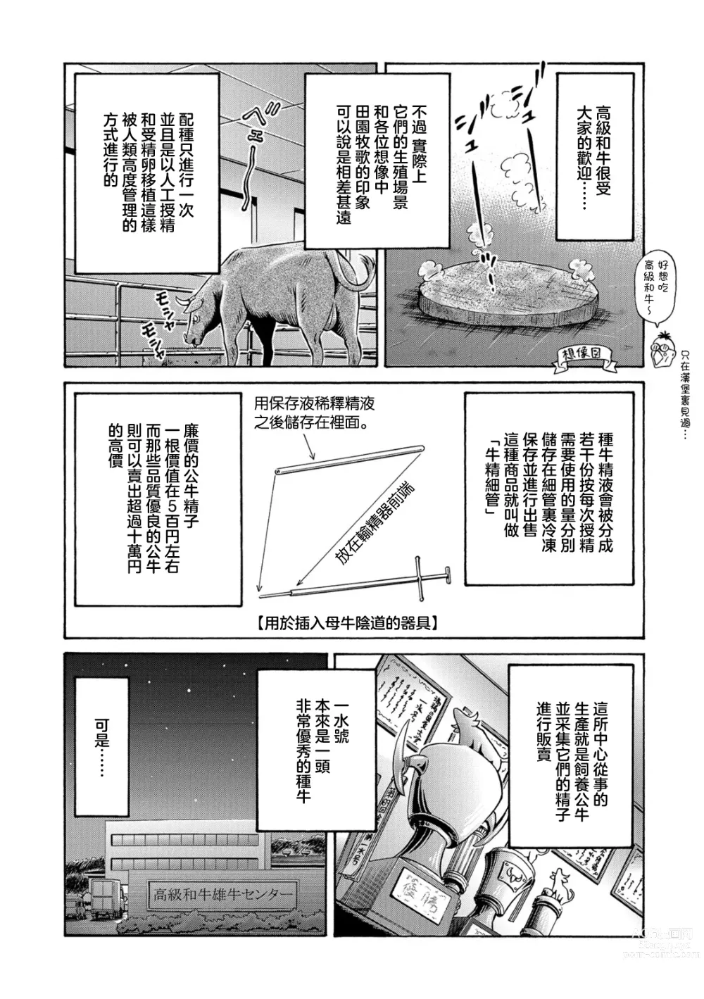 Page 6 of manga Usi no Hitotsuki