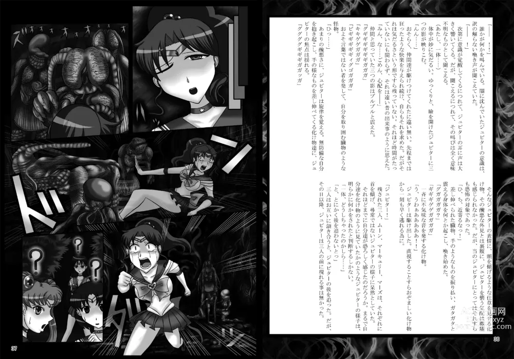 Page 19 of doujinshi Daraku Wakusei 2