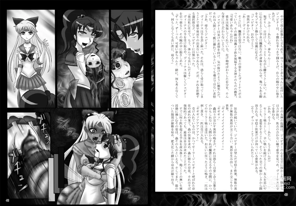 Page 21 of doujinshi Daraku Wakusei 2