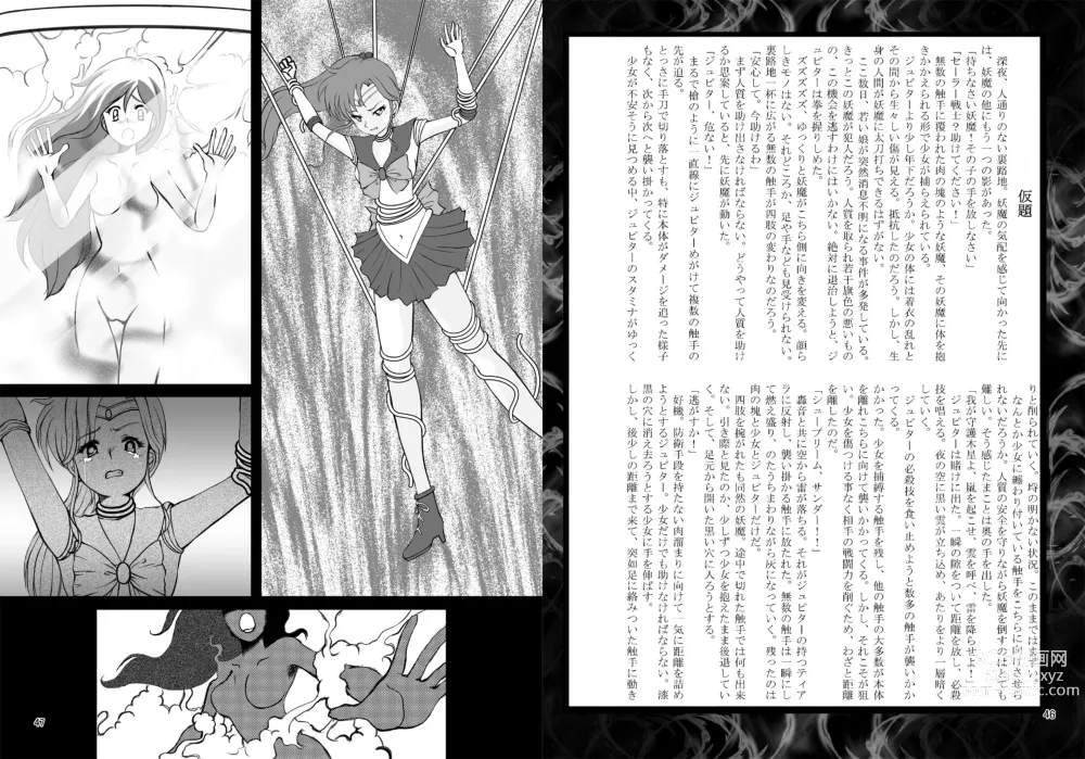Page 24 of doujinshi Daraku Wakusei 2