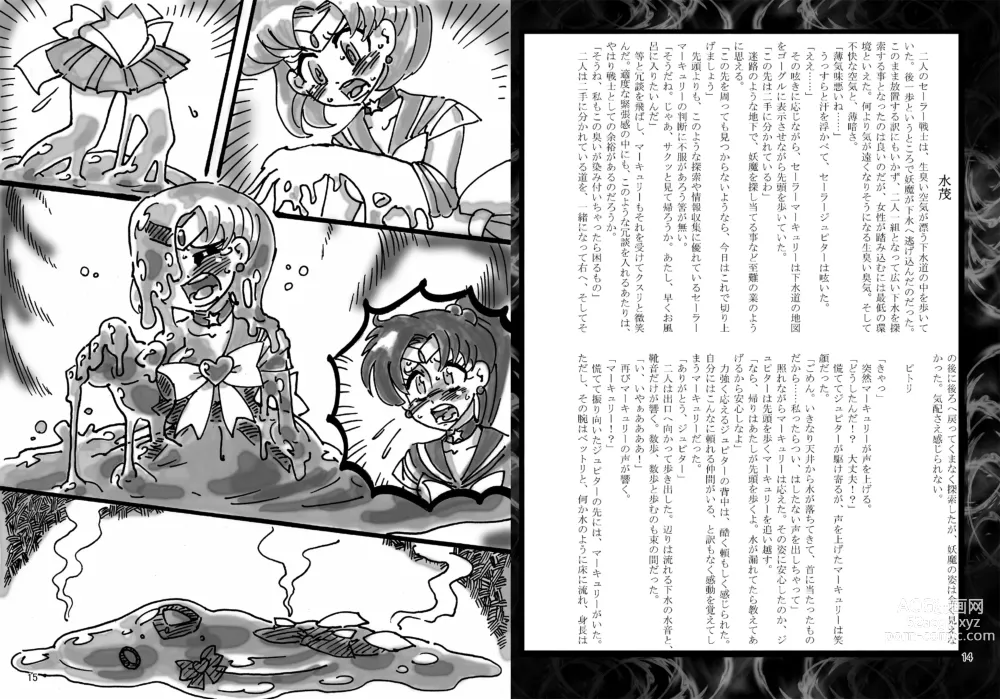 Page 8 of doujinshi Daraku Wakusei 2