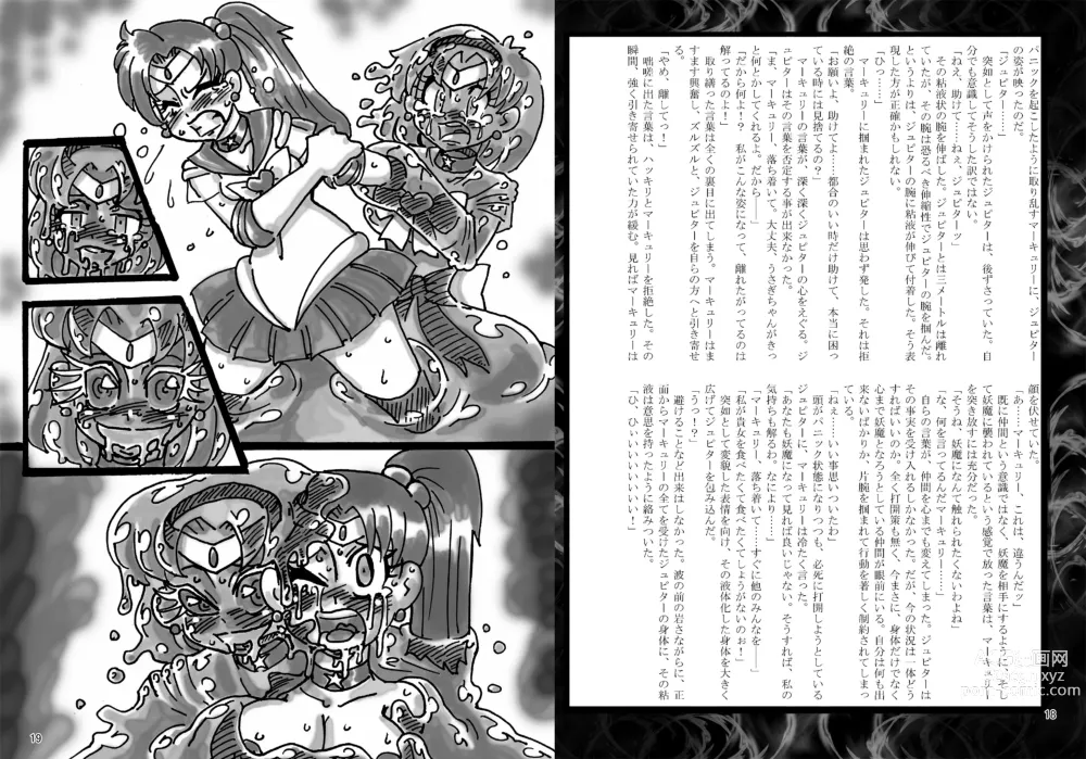 Page 10 of doujinshi Daraku Wakusei 2