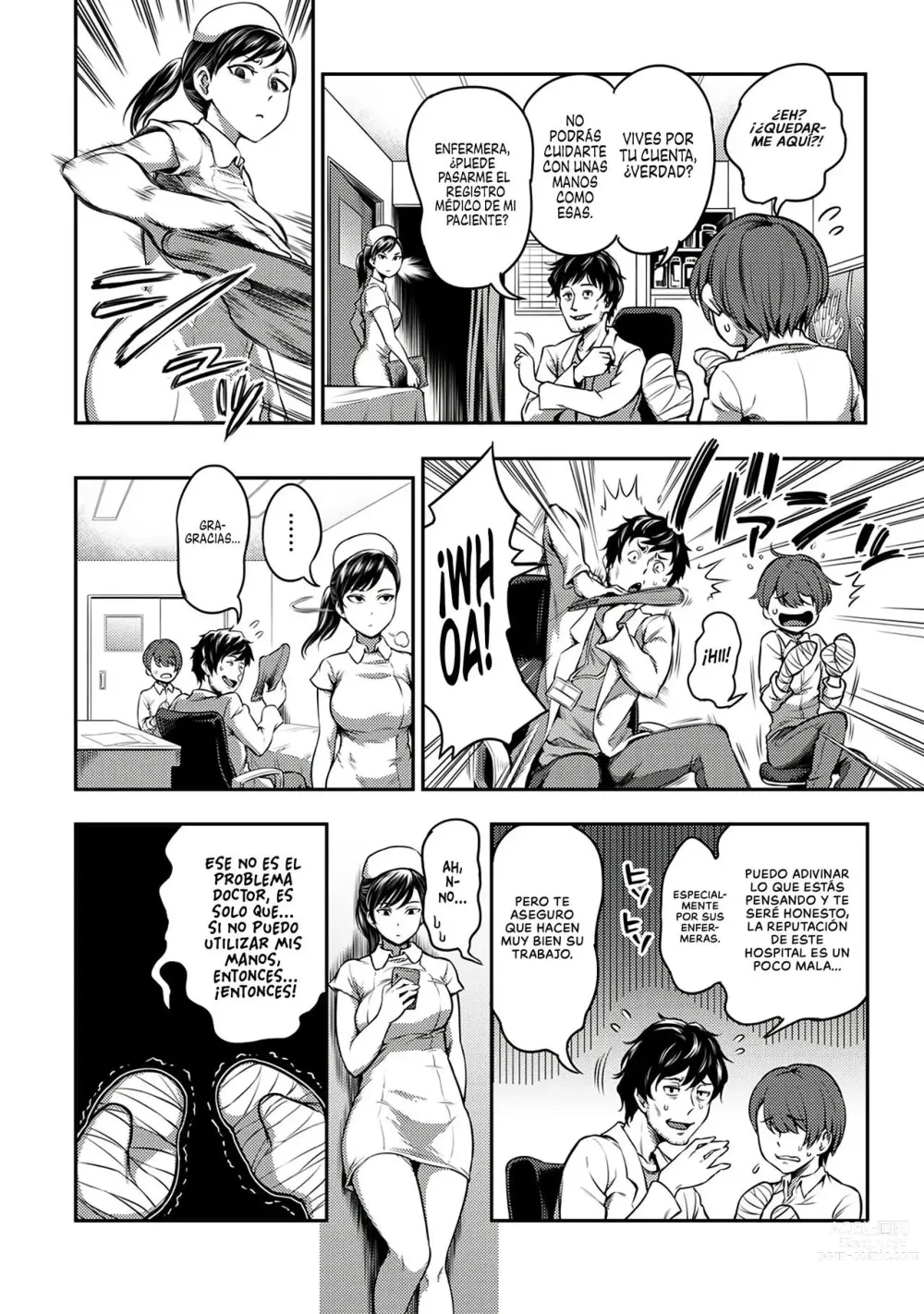 Page 4 of manga Sakusei Byoutou ~Seikaku Saiaku no Nurse shika Inai Byouin de Shasei Kanri Seikatsu~ Dai Ichi Shou + Dai Ni Shou
