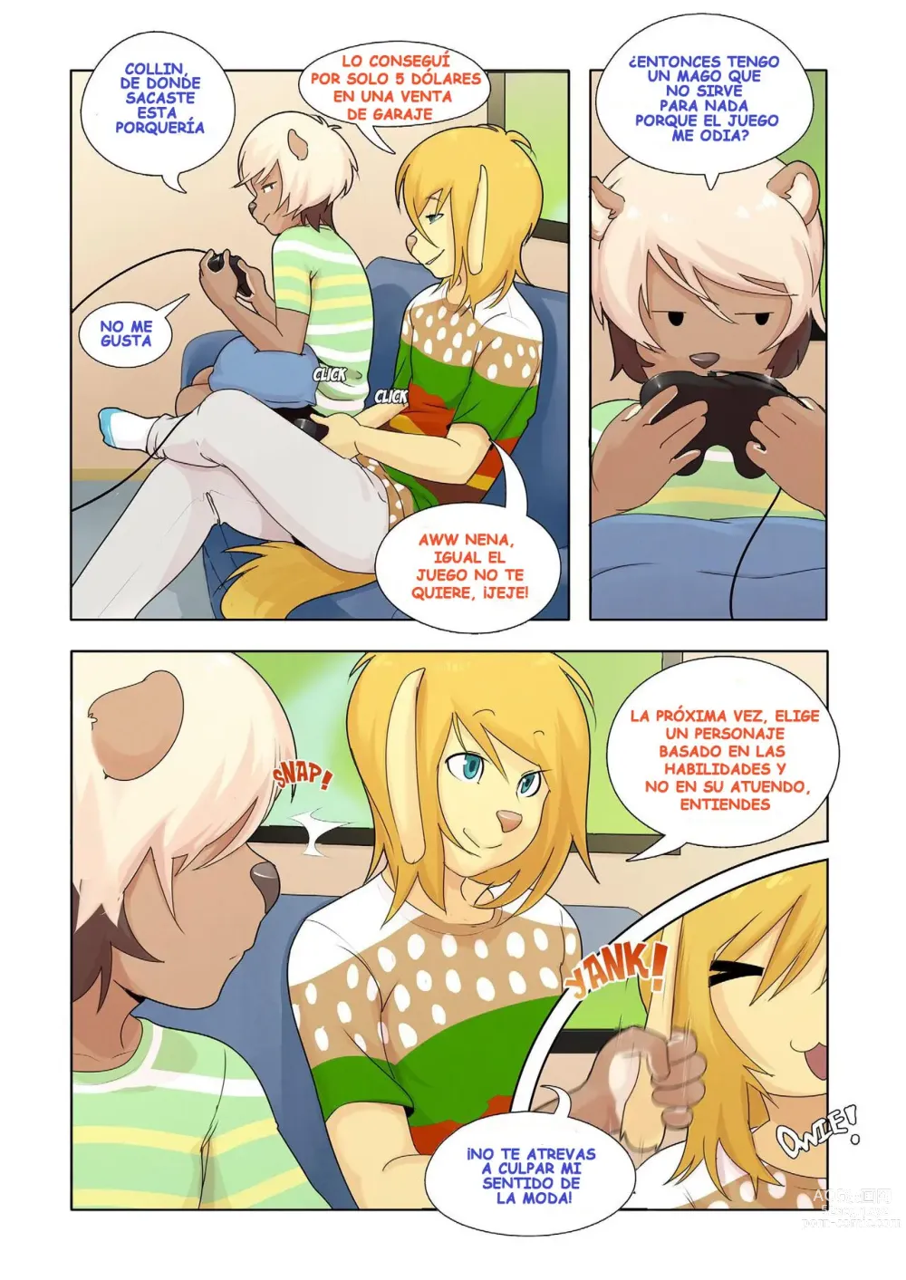 Page 3 of doujinshi _Getting_played