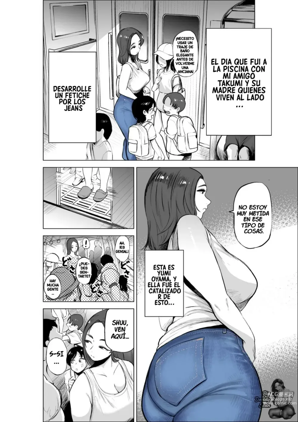 Page 3 of doujinshi La Mamá de Mi Amigo Que Usa Unos Jeans Da Miedo Pero Esta Bendecida Con Un Gran Trasero