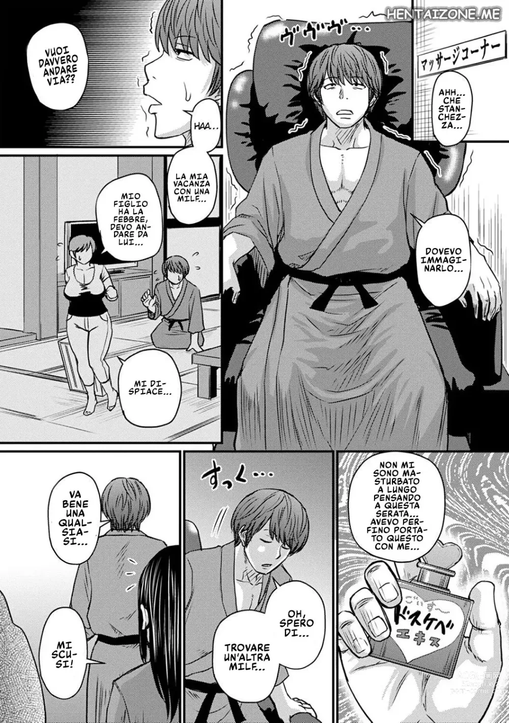 Page 4 of manga Mamma in Vacanza da Sola