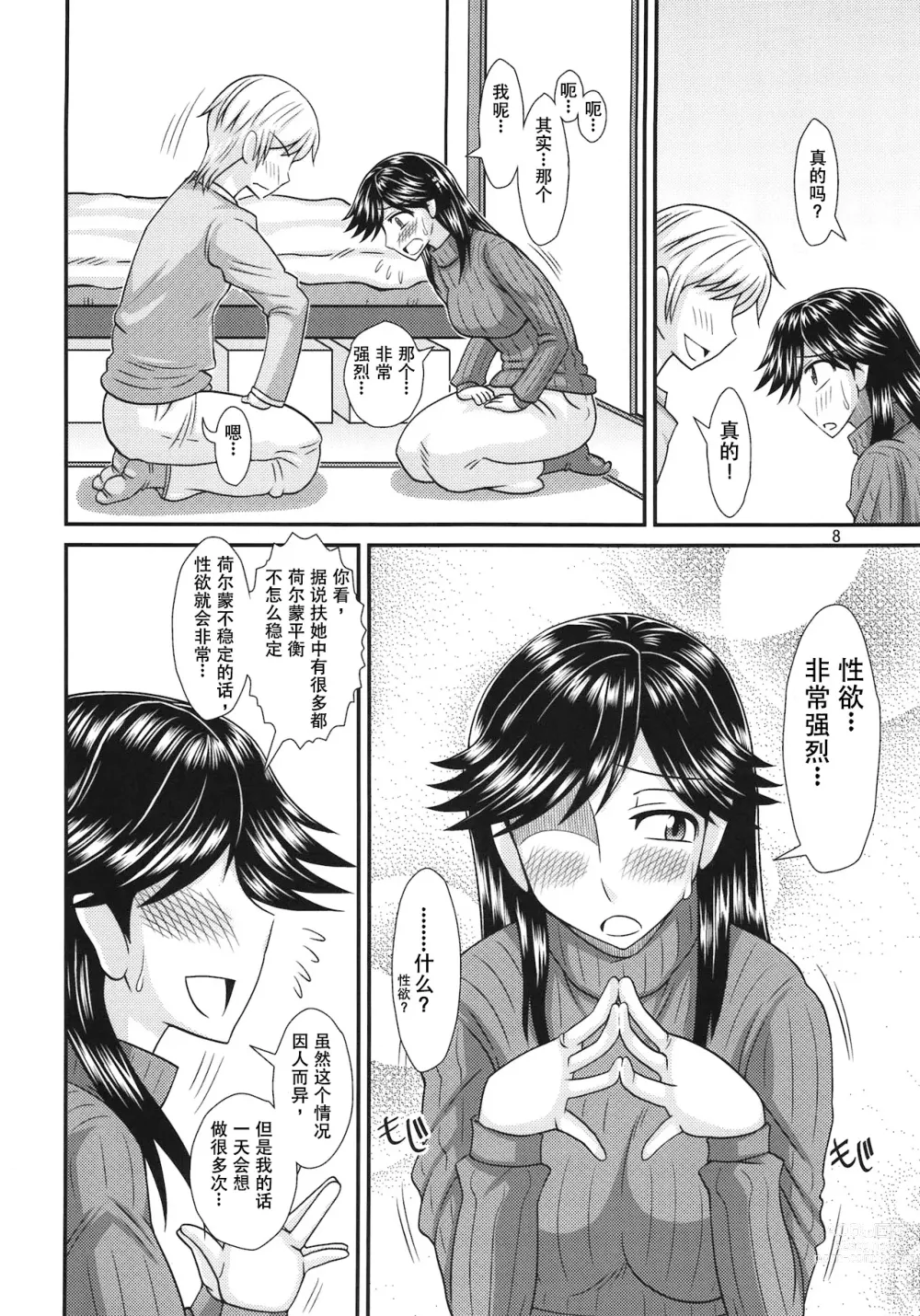 Page 8 of doujinshi 和扶她女友卿卿我我的日常