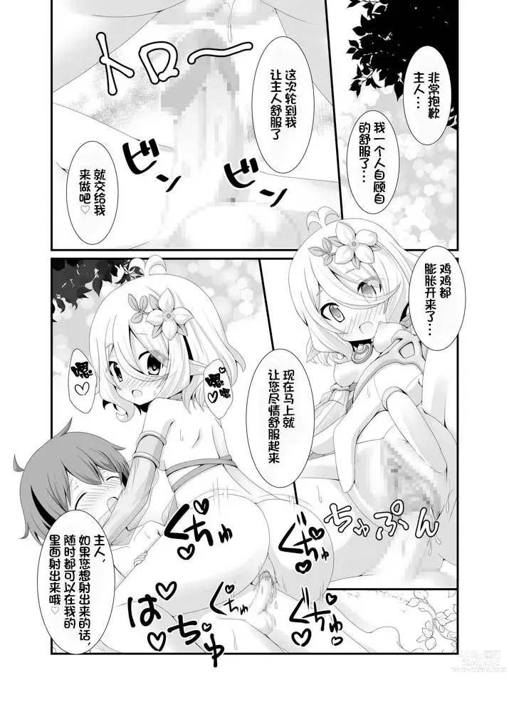 Page 18 of doujinshi Chiccha na Aruji-sama to!