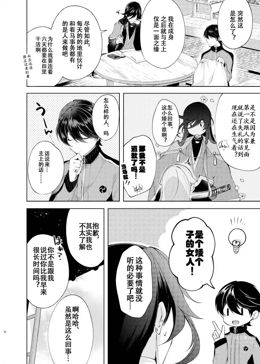 Page 3 of doujinshi The beginning of the story
