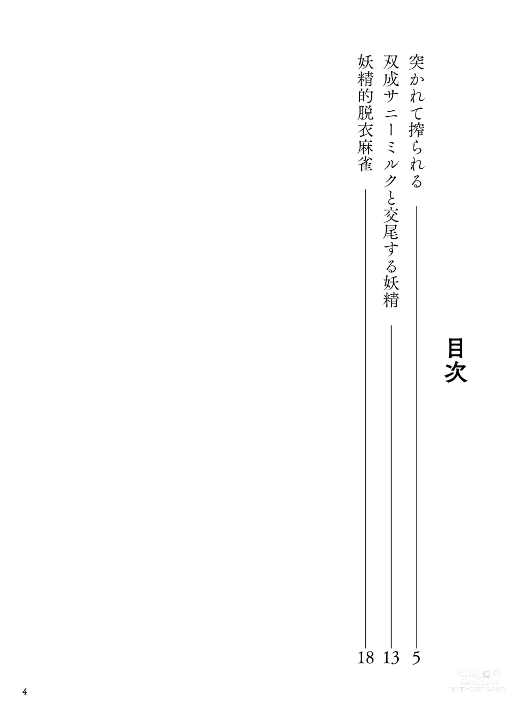 Page 4 of doujinshi Tsukarete Shiborareru