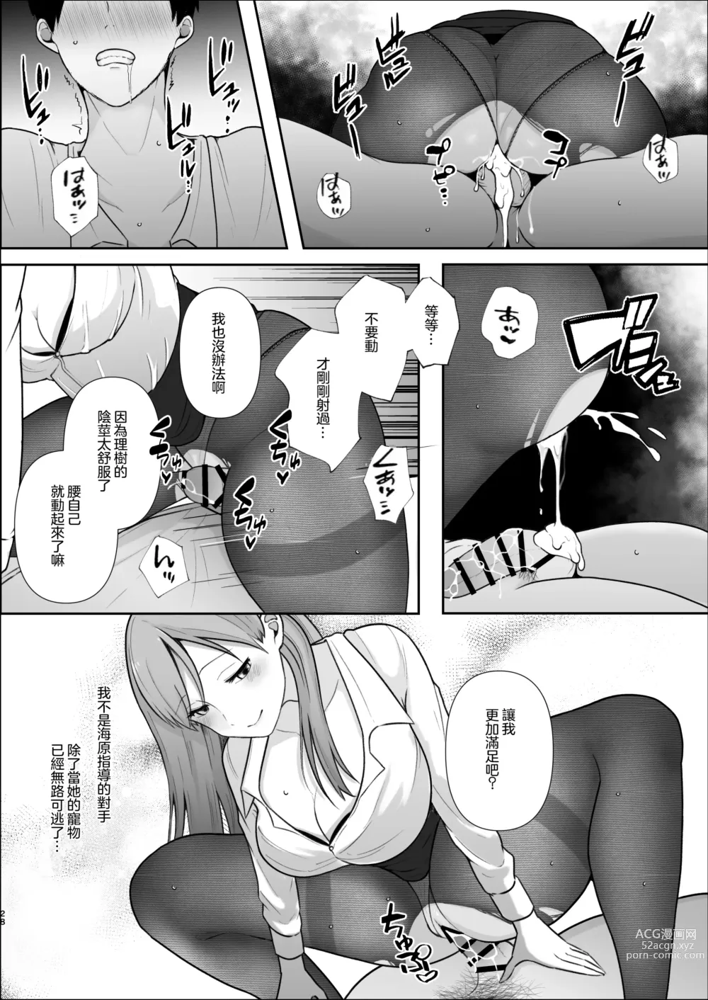 Page 30 of doujinshi 嚴厲的女上司把我當作了寵物