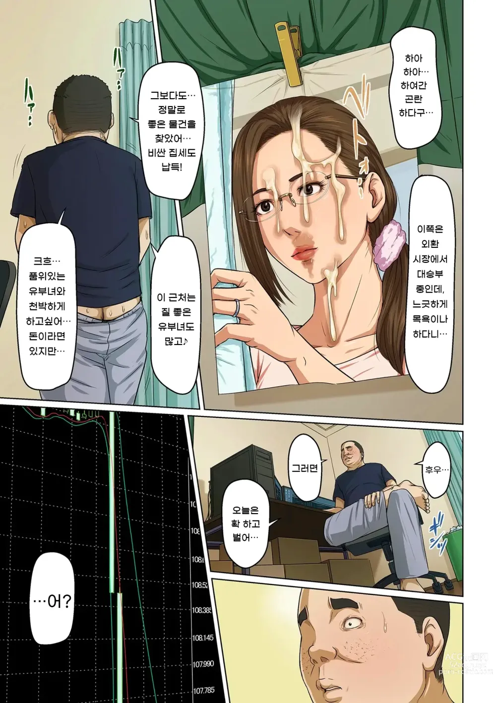 Page 9 of manga 휘감기는 시선 3