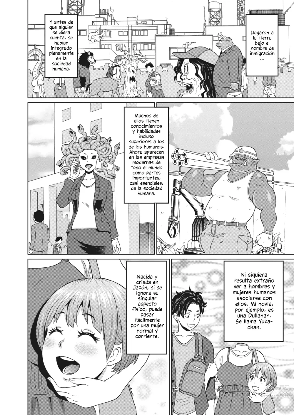 Page 2 of manga Mi novia Dullahan