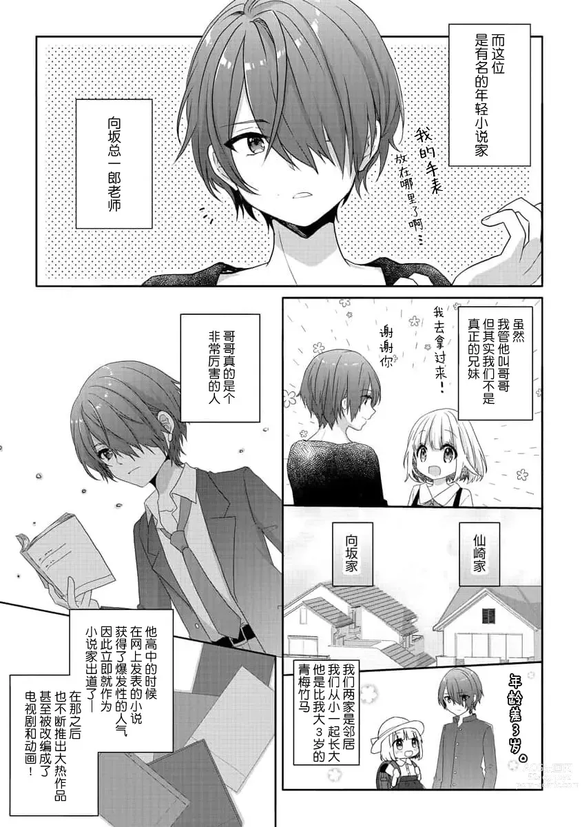 Page 4 of manga 飞机场女孩想让小说家哥哥坠入爱河！ 1