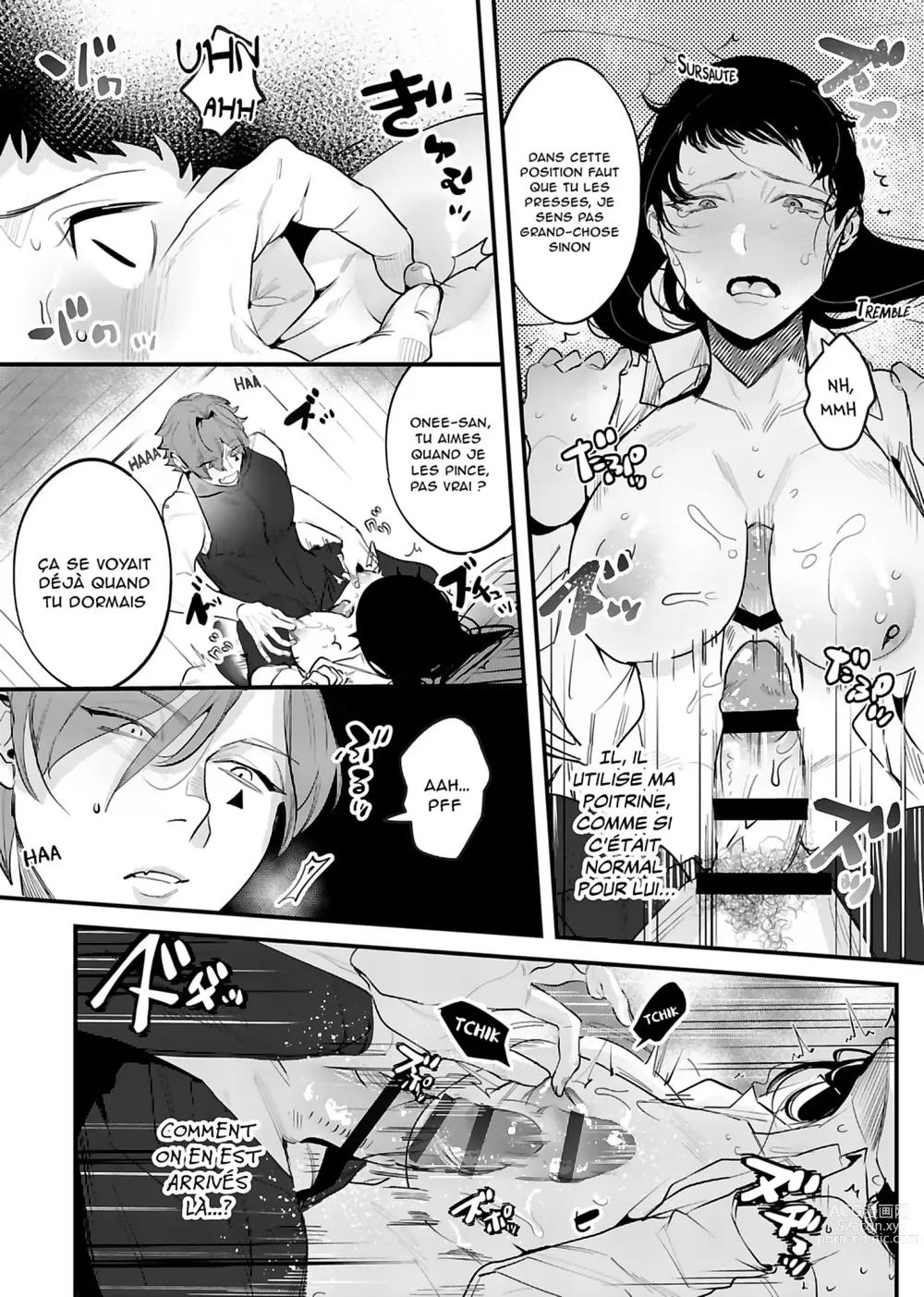 Page 19 of doujinshi Le jeune garçon qui m'a sauvée quand j'ai trébuché dans un autre monde était un meurtrier.