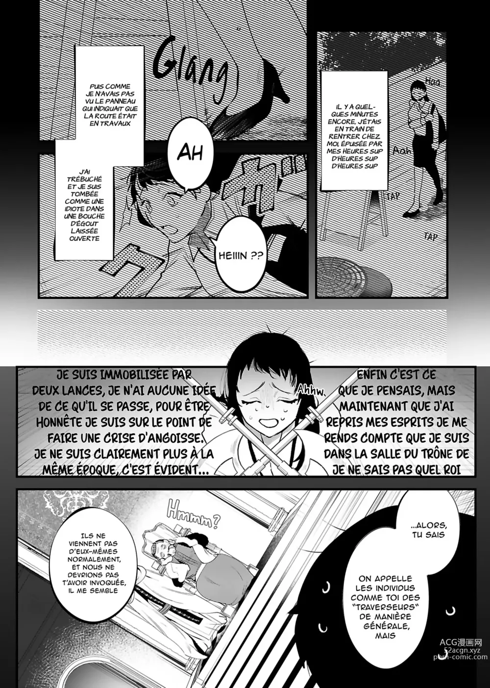 Page 6 of doujinshi Le jeune garçon qui m'a sauvée quand j'ai trébuché dans un autre monde était un meurtrier.