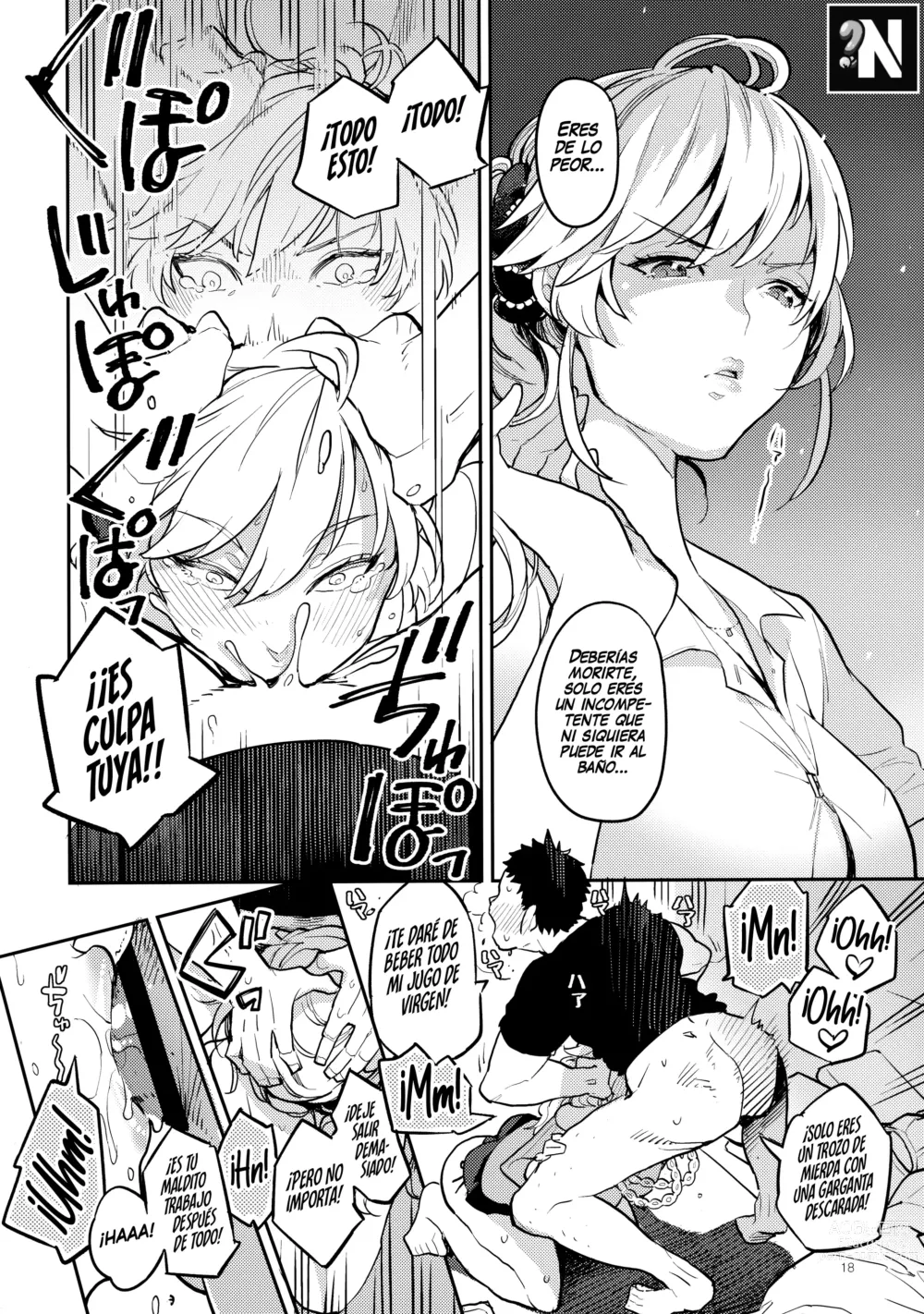 Page 17 of doujinshi Prostitutas de Clase