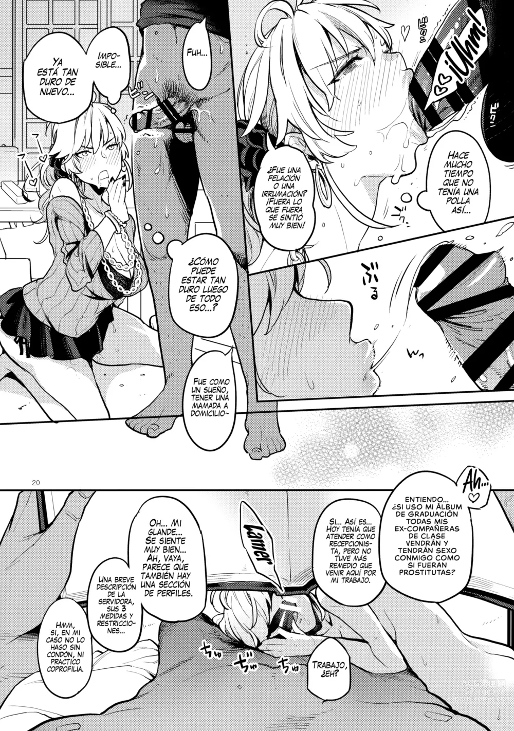 Page 19 of doujinshi Prostitutas de Clase