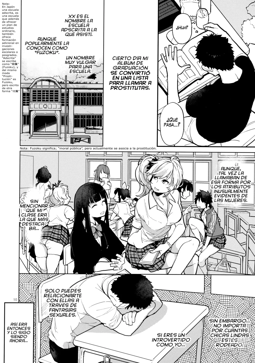 Page 9 of doujinshi Prostitutas de Clase