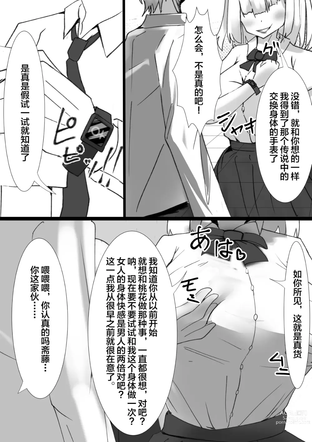 Page 6 of doujinshi Momoka no Karada