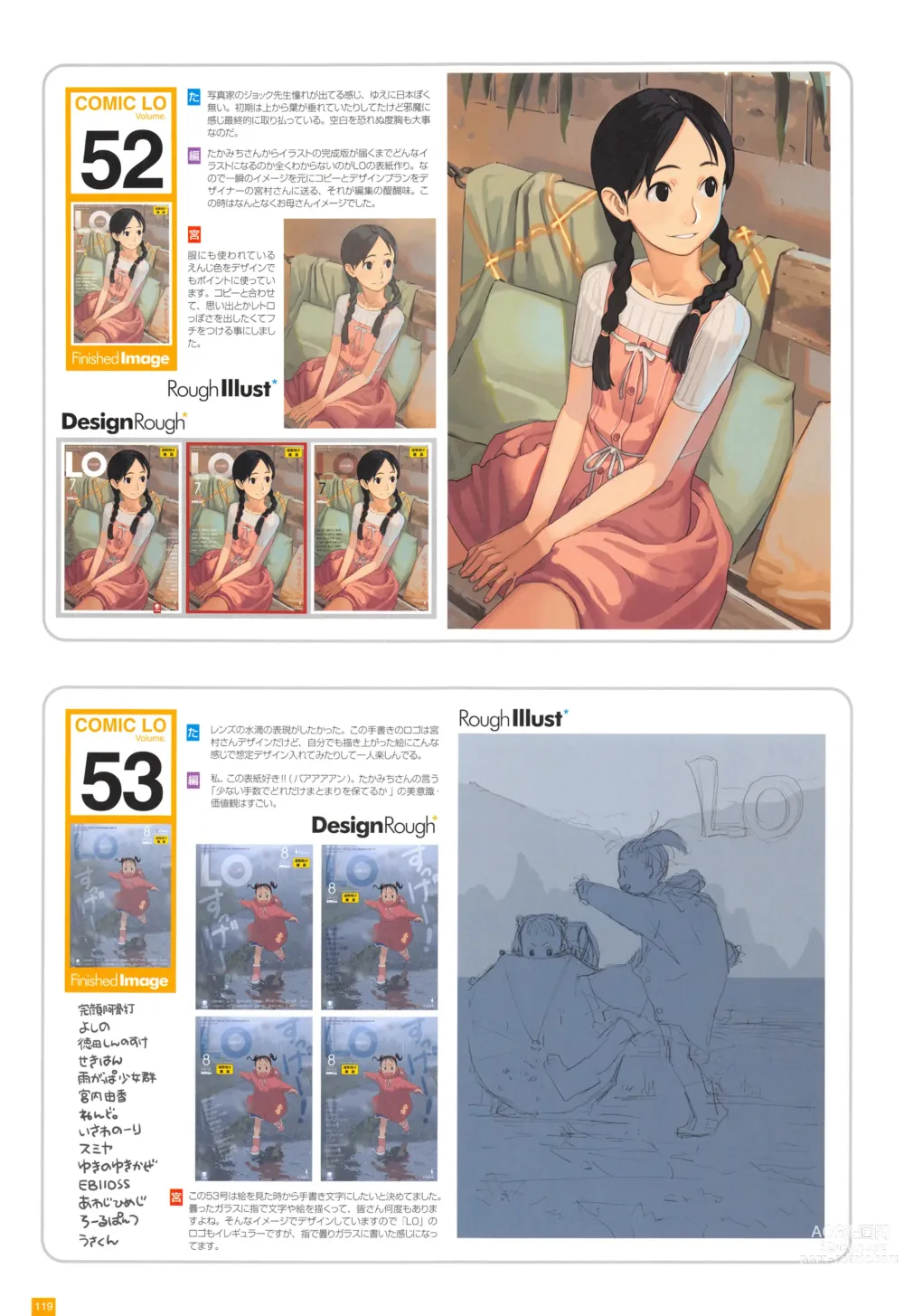 Page 122 of manga LO Artbook 2-A TAKAMICHI LOOP WORKS