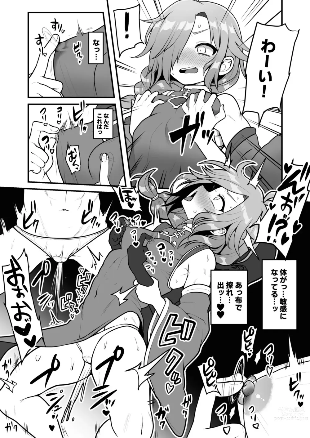 Page 3 of doujinshi Onnanoko no Manga desu