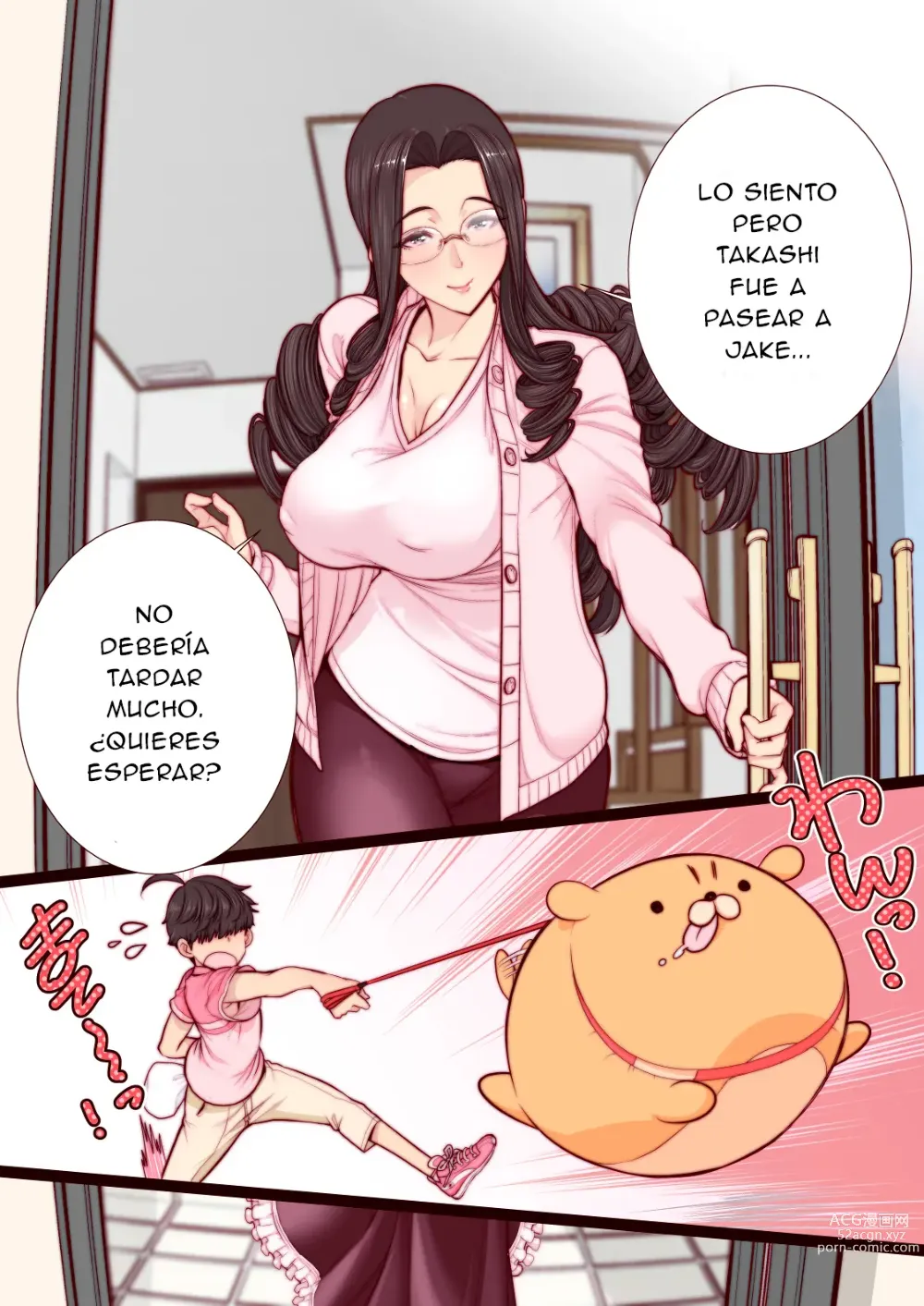 Page 5 of doujinshi Takashi-kun no Mama to Kakurenbo Ecchi