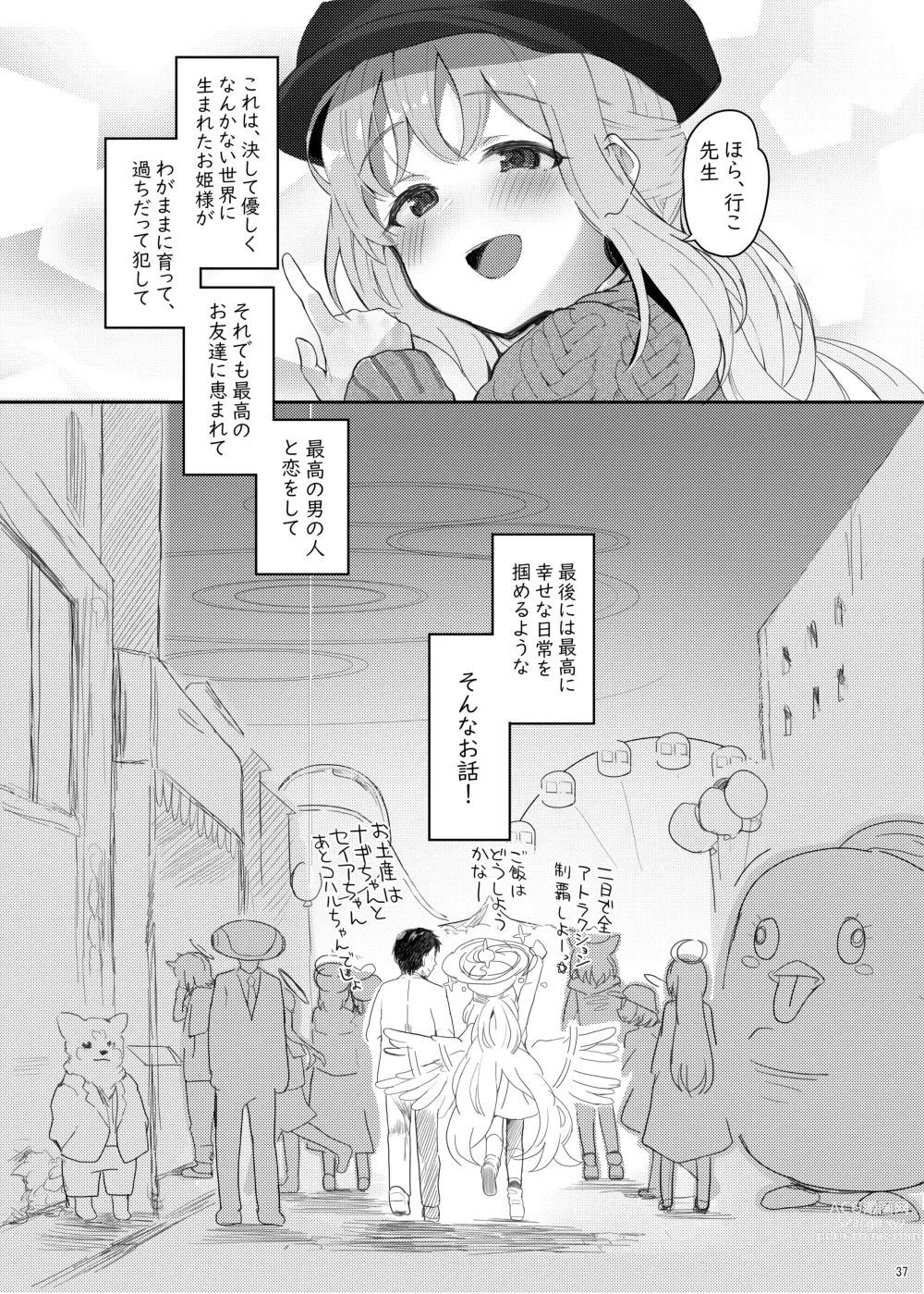 Page 36 of doujinshi Tenshi de Warui Ko DEAREST