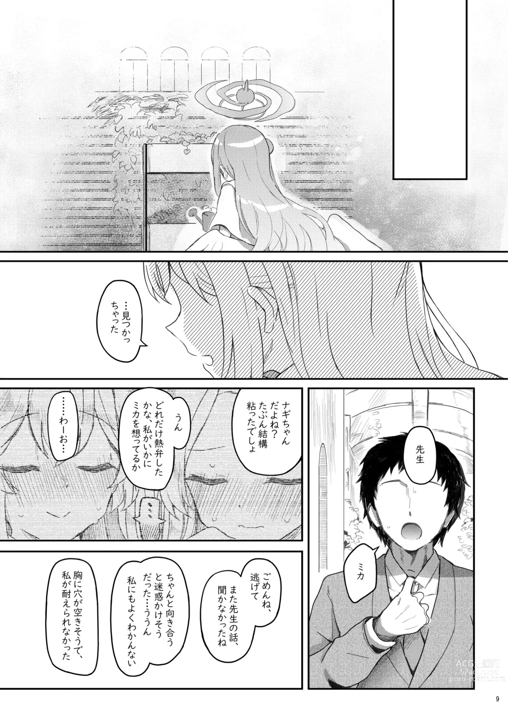 Page 8 of doujinshi Tenshi de Warui Ko DEAREST