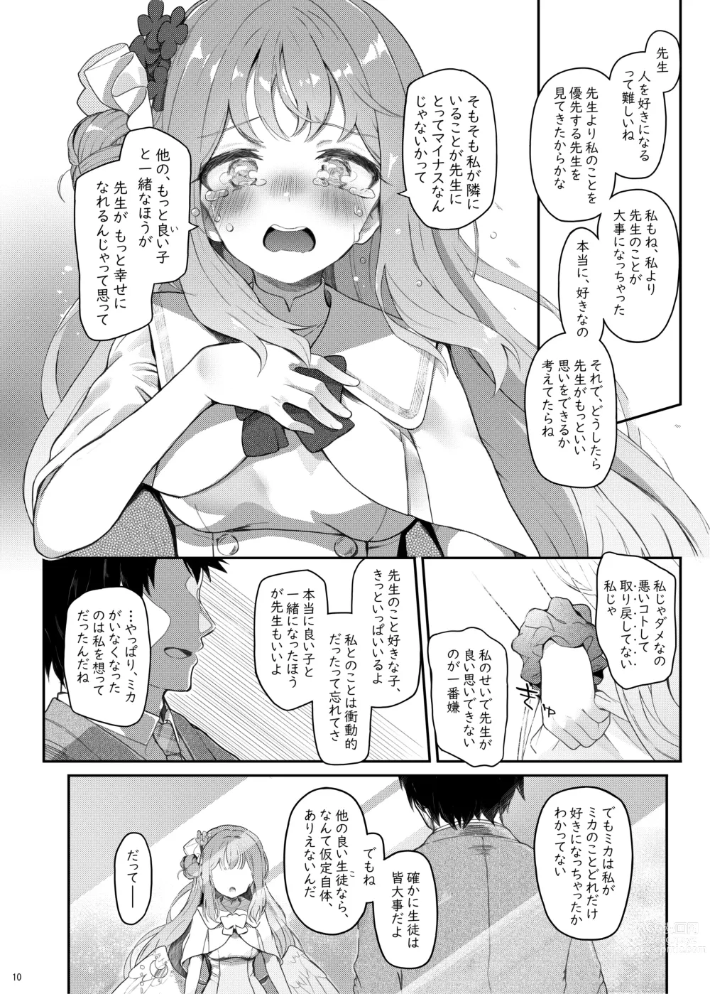 Page 9 of doujinshi Tenshi de Warui Ko DEAREST