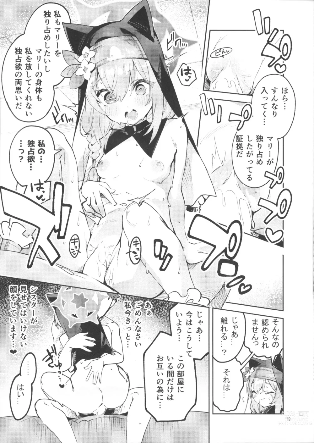 Page 18 of doujinshi Te Ohodokenai Seito