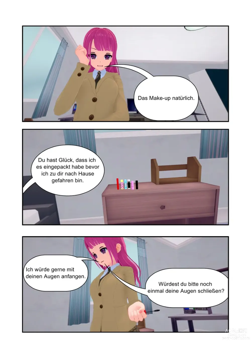 Page 17 of doujinshi Girl transformation