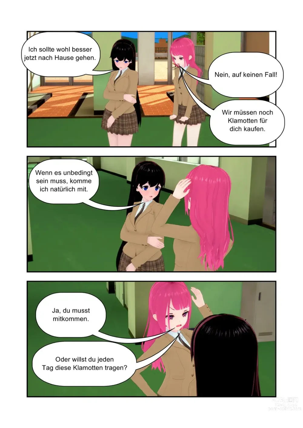 Page 28 of doujinshi Girl transformation