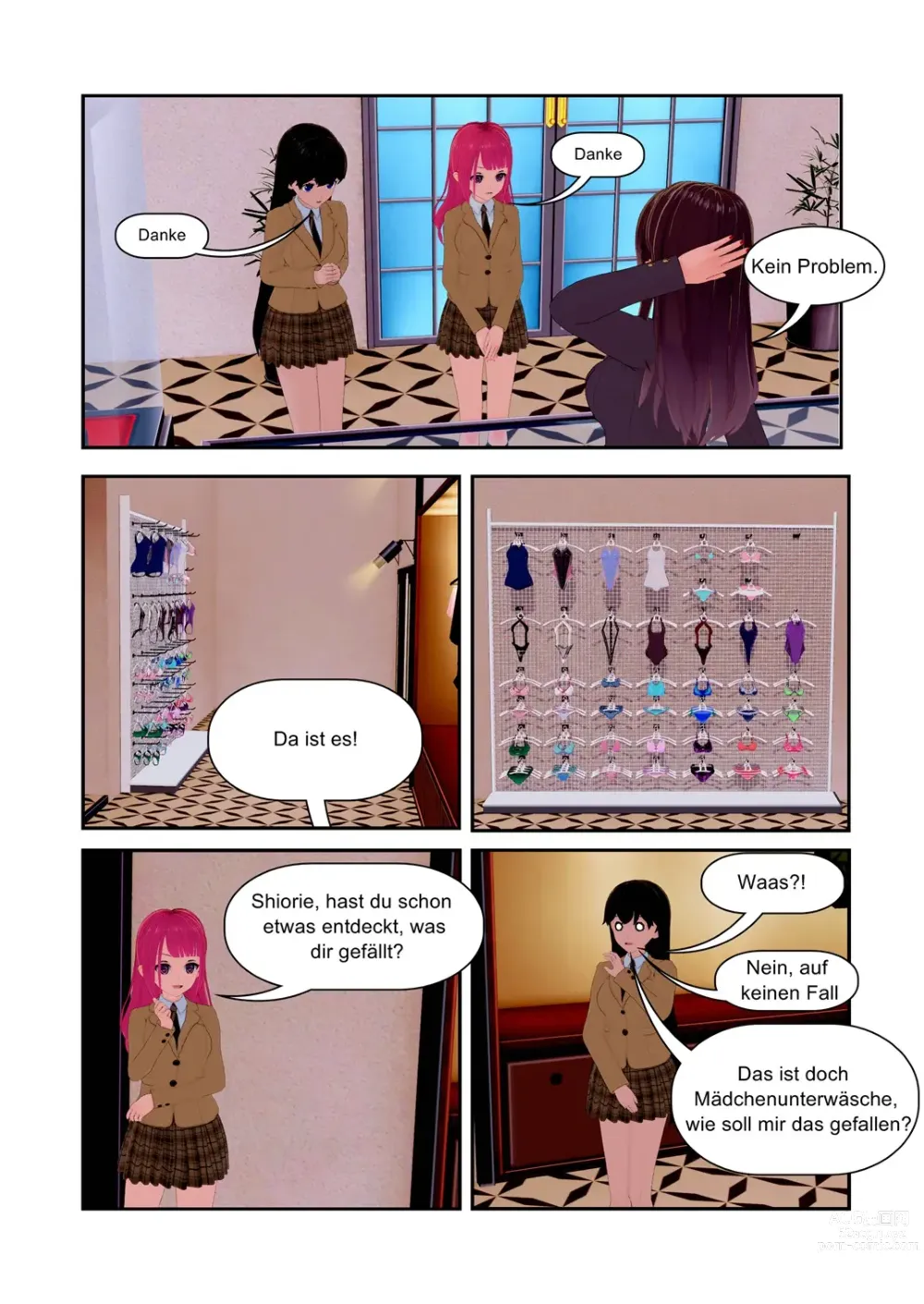 Page 30 of doujinshi Girl transformation