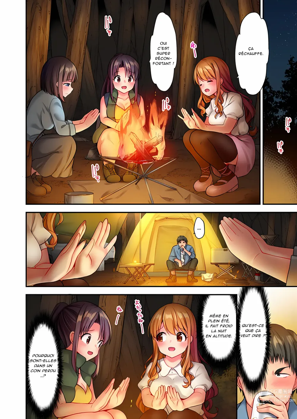 Page 8 of manga Harem au camping !
