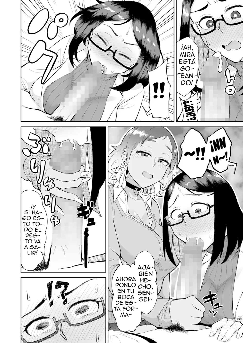 Page 11 of doujinshi Siendo Exprimido En La Enfermeria Por Una Gal Puta Y Una Enfermera Virgen