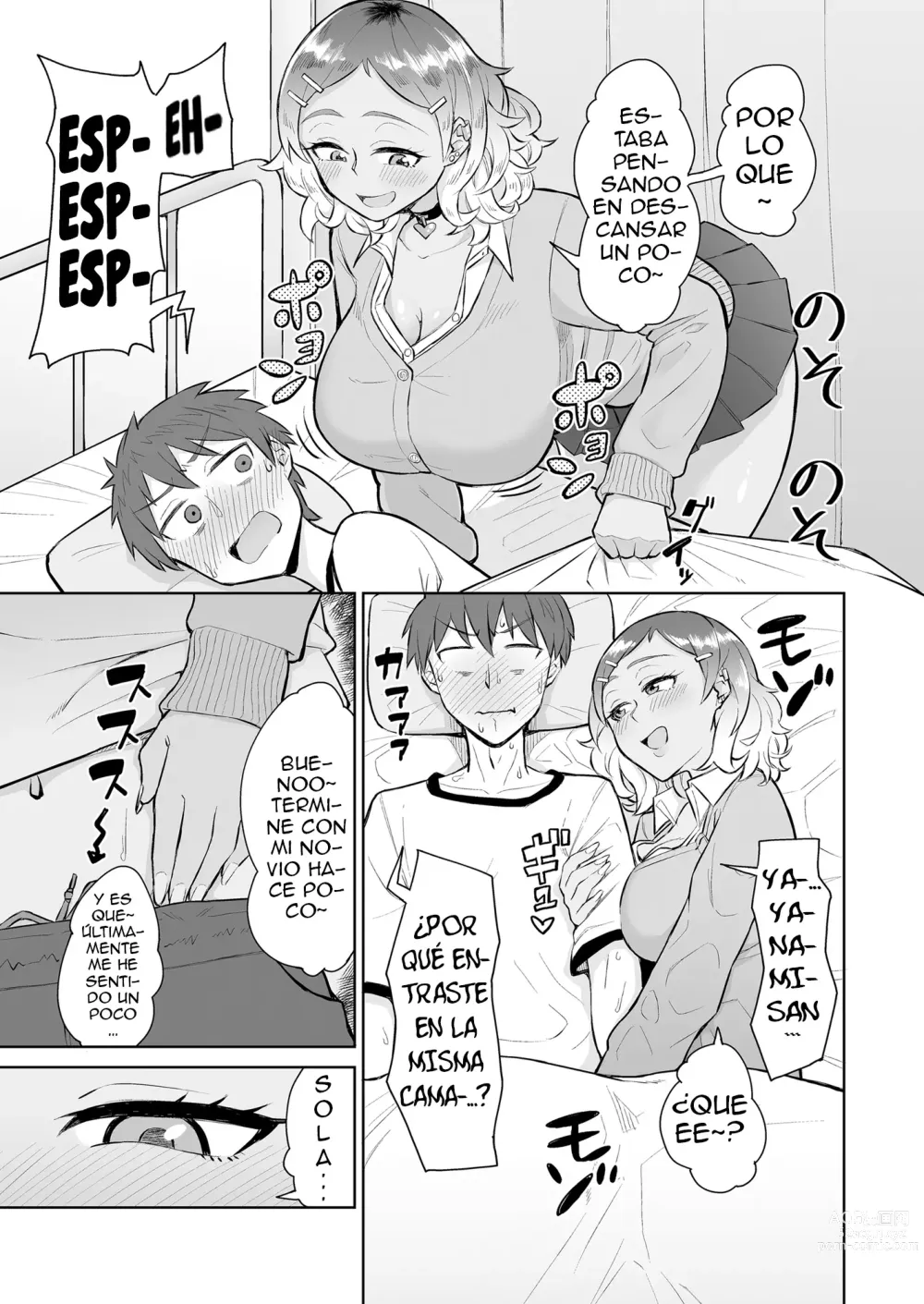 Page 4 of doujinshi Siendo Exprimido En La Enfermeria Por Una Gal Puta Y Una Enfermera Virgen