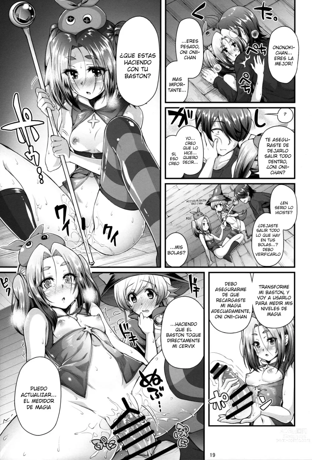 Page 18 of doujinshi Pachimonogatari Part 11 Yotsugi Magika