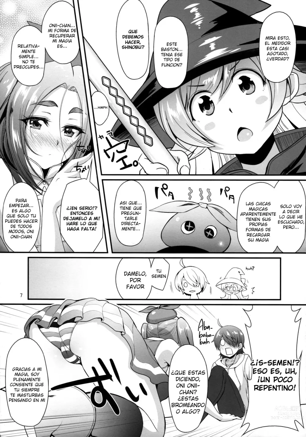 Page 6 of doujinshi Pachimonogatari Part 11 Yotsugi Magika