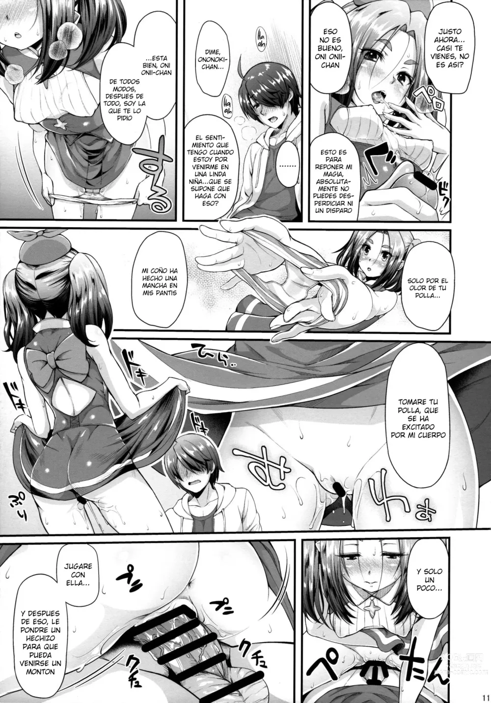 Page 10 of doujinshi Pachimonogatari Part 11 Yotsugi Magika